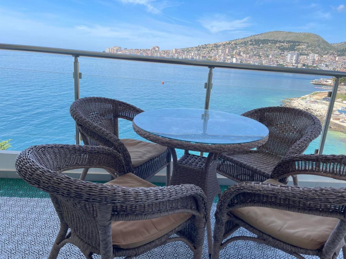 1-Stunning Sea View Apartments! Sarande Luaran gambar