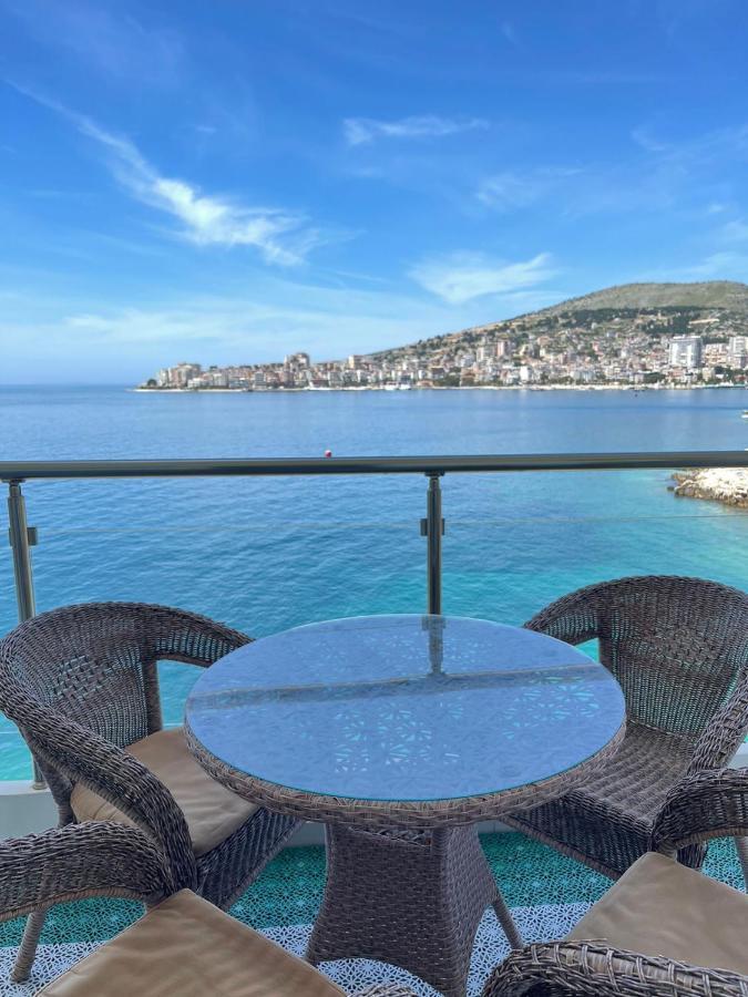 1-Stunning Sea View Apartments! Sarande Luaran gambar