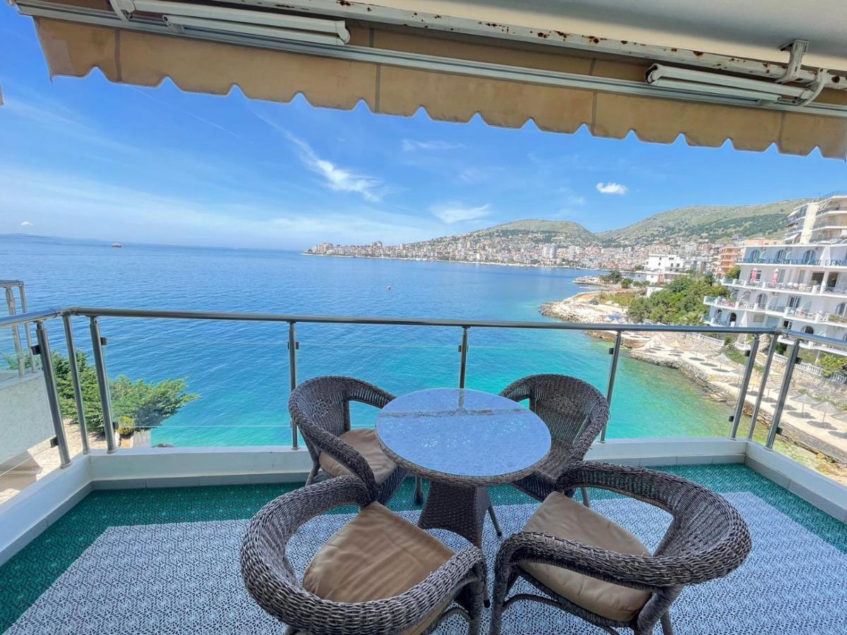 1-Stunning Sea View Apartments! Sarande Luaran gambar