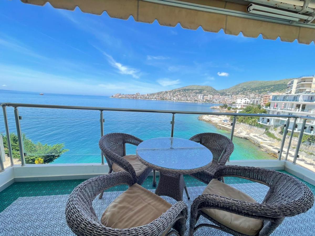 1-Stunning Sea View Apartments! Sarande Luaran gambar