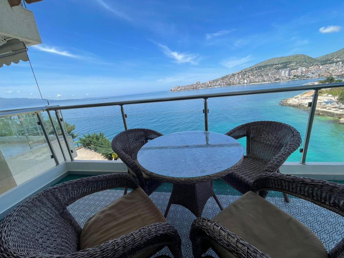 1-Stunning Sea View Apartments! Sarande Luaran gambar