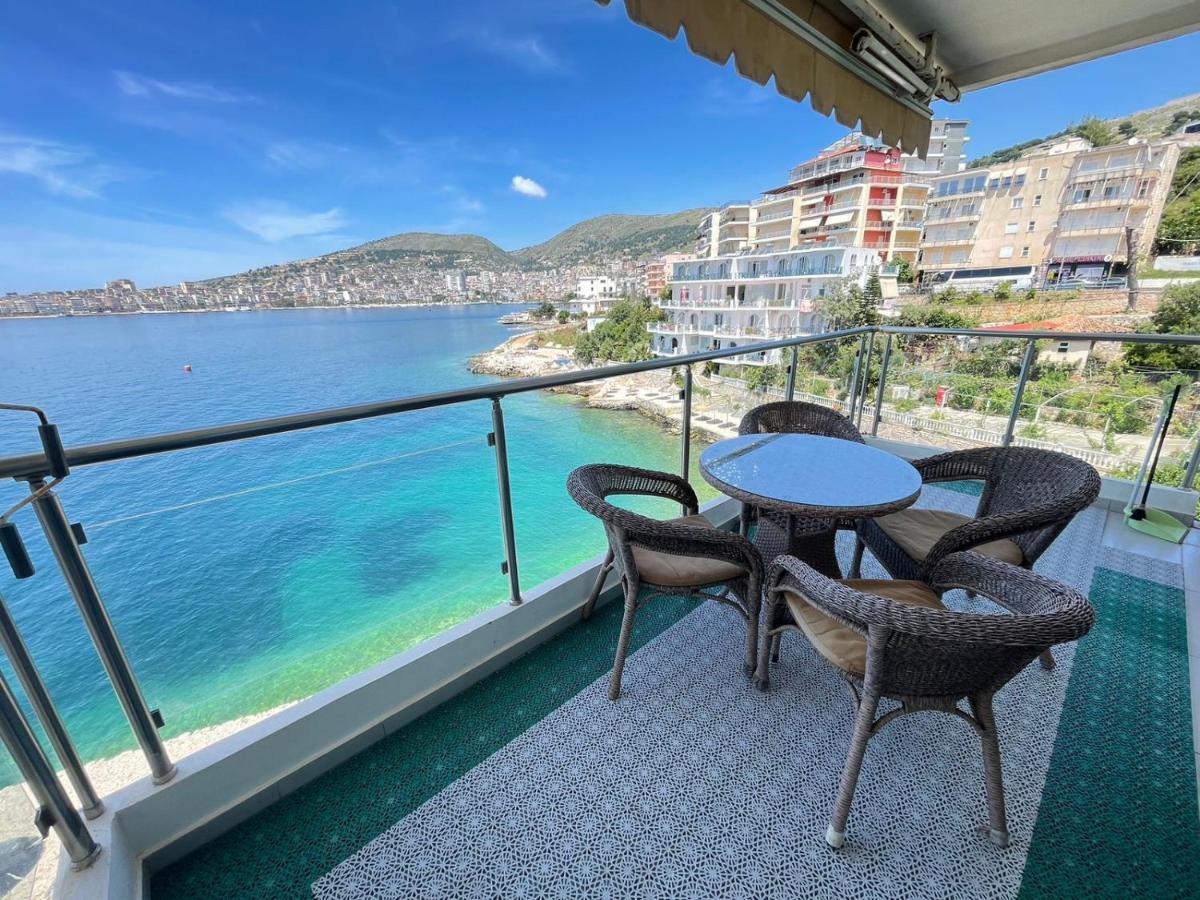 1-Stunning Sea View Apartments! Sarande Luaran gambar