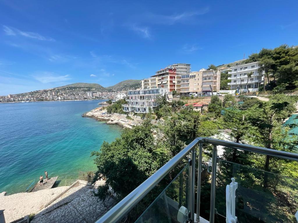 1-Stunning Sea View Apartments! Sarande Luaran gambar
