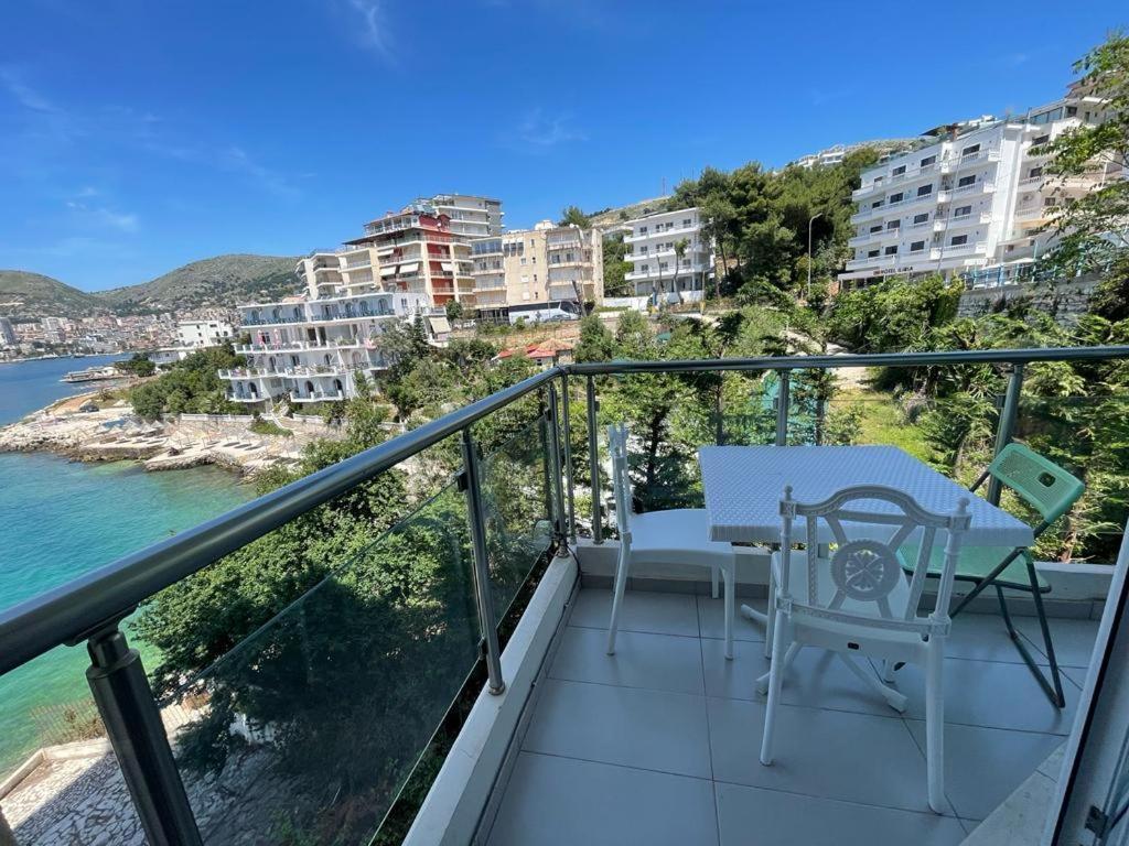1-Stunning Sea View Apartments! Sarande Luaran gambar
